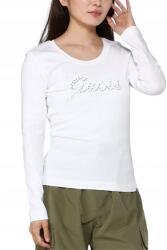 GUESS Fehér női longsleeve Embro Script M (W5YI26J1314)