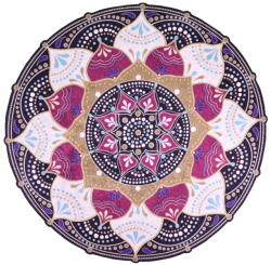 Vitaus Keluna szőnyeg, ⌀ 100 cm - Vitaus