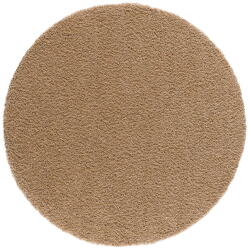 Universal Világosbarna kerek szőnyeg ø 130 cm Norge - Universal