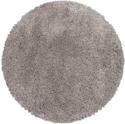 Ayyildiz Világosbarna kerek szőnyeg ø 120 cm Fluffy - Ayyildiz Carpets
