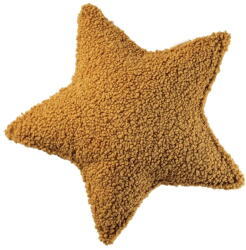 Wigiwama Barna buklé párna gyerek kanapéhoz Star - Wigiwama