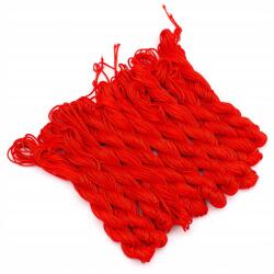 MIXFORM Ékszerkötő zsinór Nylon, Piros, 2mm, 12m/köteg, 10 köteg (13WB32143)