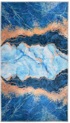 Vitaus Kék-aranyszínű szőnyeg 80x50 cm - Vitaus