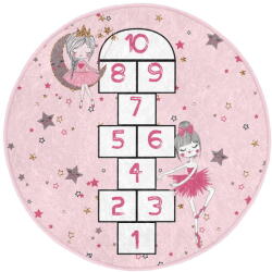 Mila Home Rózsaszín gyerek szőnyeg ø 80 cm Comfort - Mila Home - bonami - 10 362 Ft