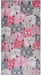 Vitaus Rózsaszín gyerek szőnyeg 100x160 cm Silly Cats - Vitaus