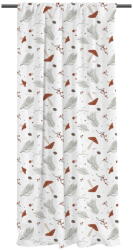 Butter Kings Fehér pamut-szatén függöny 110x250 cm Toadstools - Butter Kings