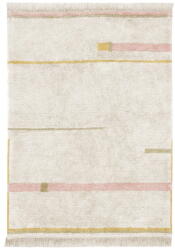 Lorena Canals Rózsaszín-krémszínű mosható kézi szövésű pamut szőnyeg 90x130 cm Lanes Vintage Nude - Lorena Canals