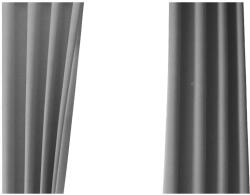 Mila Home Szürke sötétítő függöny nem teljes sötétítéssel 250x100 cm - Mila Home