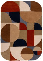 Flair Rugs Terrakotta színű kézi szövésű gyapjú szőnyeg 160x230 cm Mia Arch - Flair Rugs