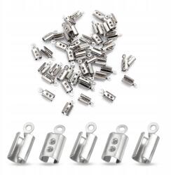 MIXFORM Szorítóvégek zsinórhoz, rozsdamentes acél, 10x4.5x3mm, 50db (13WB19140)