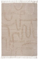 Flair Rugs Bézs kézi szövésű gyapjú szőnyeg 200x290 cm Loma - Flair Rugs