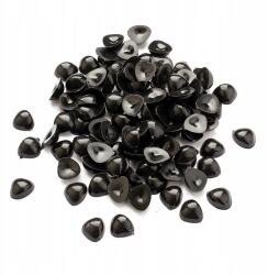 MIXFORM Biztonsági orrvédő játékokhoz Műanyag Szín: Fekete 7x8x3mm 100db/csomag (13WB18012)