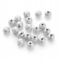 Mixform Texturált sárgaréz gyöngyök kerek 8mm 20db (13WB16984)