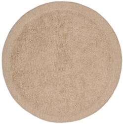 Kave Home Világosbarna kézi szövésű gyapjú kerek szőnyeg ø 200 cm Marely - Kave Home
