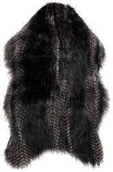 Tiseco Home Studio Fox fekete műszőrme, 50 x 80 cm - Tiseco Home Studio