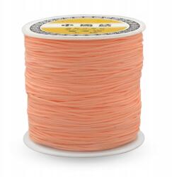 MIXFORM Poliészter zsinór ékszerkészítéshez, Világosszürke, 0.8mm 120m/orsó (13WB30548)