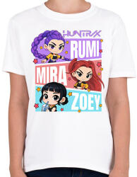 printfashion Huntrix - Kpop Demon Hunters - Gyerek póló - Fehér (17732641)