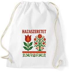 printfashion hazaszeretet - Sportzsák, Tornazsák - Fehér (17746167)