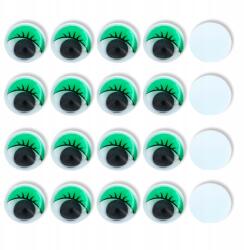 MIXFORM Mozgatható Szem Dekoráció 12x3.5mm 20db (3WB4229)