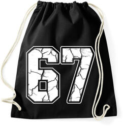 printfashion Six Seven - Sportzsák, Tornazsák - Fekete (17786448)