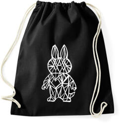 printfashion Fehér Labubu - Sportzsák, Tornazsák - Fekete (17803224)