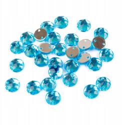 MIXFORM Varrható strasszok akril kerek 8x3mm 30db (14WB8612)