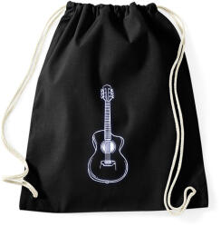 printfashion Gitár - Sportzsák, Tornazsák - Fekete (17737168)