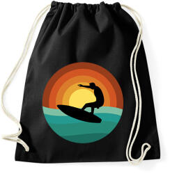 printfashion Szörfös - Sportzsák, Tornazsák - Fekete (17819754)