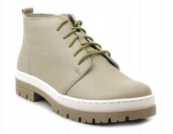 Wasak Női Tornacipő Wasak 0689 Bőr Béléssel Bézs (0689)