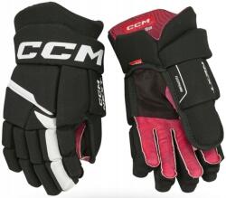 CCM Jégkorong kesztyű CCM Next Sr (fekete-fehér, Sr 13"/33 cm) (HGNEXT23-SR)