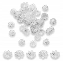 MIXFORM Gyöngykupak vas, ezüst, 10x4mm, 1mm lyuk, 100db (14WB8580)