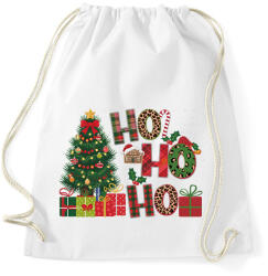printfashion HOHOHO Karácsony - Sportzsák, Tornazsák - Fehér (17790947)