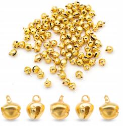 MIXFORM Csingiling medál, Vas, Ékszerkészítéshez, Arany, 8x6mm, 100db (13WB26140)