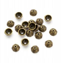 MIXFORM Ékszerötvözet gyöngyök Bronz 8x8x4.5mm 20db (13WB16830)