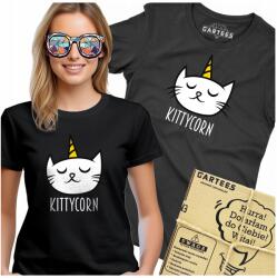 Gartees Női Póló Nyomott Mintával Cica Unikornis Nyomott Mintás Ajándék Macska