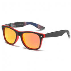 Dubery Genoa 2 ochelari de soare, Black & Red / Red (GDB013C02)