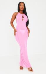 Prettylittlething Kötött Maxi Ruha, Size 38, rózsaszín, 100% akril