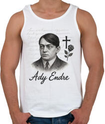 printfashion ady endre - Férfi atléta - Fehér (17772691)