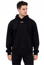 Diesel Fekete férfi pulóver fém logóval S-macs-hood-od XL (A09856 0IAJH)