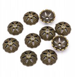 MIXFORM Fém rátétek gyöngyökhöz 19x6mm 10db (13WB16762)