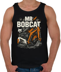 printfashion Mr Bobcat - Férfi atléta - Fekete (17765042)