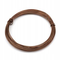 MIXFORM Alumínium drót, kerek, kézműves, barkácsoláshoz, Camel, 1mm, 10m/orsó (13WB24597)