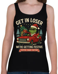 printfashion get in loser2 - Női atléta - Fekete (17792225)