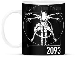 printfashion Alien Xenomorph - Bögre - Fekete (17784933)