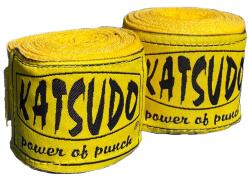 Katsudo box bandaje elastice 350cm, galben