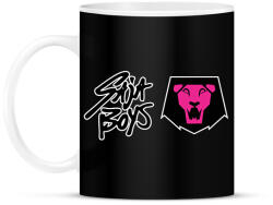 printfashion saja boys logo - Bögre - Fekete (17719453)