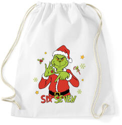 printfashion Grinch 67 - Sportzsák, Tornazsák - Fehér (17789147)