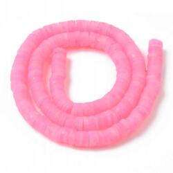 Mixform Polimer agyag gyöngyök, Heishi, Handmade, 6x0.5-1mm, 285db/36cm/szál (13WB30720)