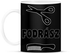 printfashion Fodrász - Bögre - Fekete (17766351)