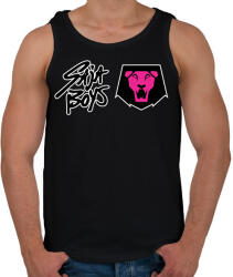 printfashion saja boys logo - Férfi atléta - Fekete (17719044)
